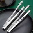 thumbnail image 4 of Stainless Steel Long Handled Ice Tongs and Kitchen Tool for Efficient Eggshell Removal and Food Handling, 4 of 6