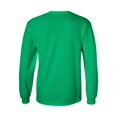 thumbnail image 1 of Gildan Adult L/S T-Shirt in Irish Green - Large, 1 of 7