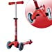 thumbnail image 3 of Micro Kickboard - Mini Deluxe à DEL - Trottinette Micro à Trois Roues, à Inclinaison pour Diriger, Conçue en Suisse, pour Tout-Petits et Enfants, avec Roues Lumineuses Activées par le Mouvement pour 2 à 5 Ans (Rouge), 3 of 5