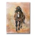 thumbnail image 2 of Designart Portrait Of Beautiful Chestnut Horse II Canvas Wall Art, 2 of 4