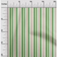 thumbnail image 1 of oneOone Viscose Chiffon Light Beige Fabric Stripes Craft Projects Decor Fabric Printed By The Yard 42 Inch Wide, 1 of 4