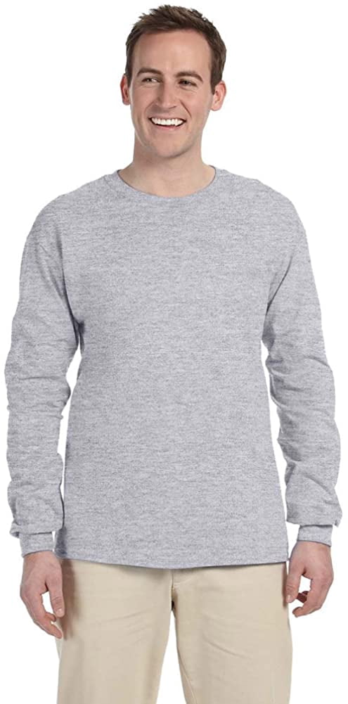 Men's Long Sleeve Cotton T-Shirt