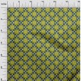thumbnail image 2 of oneOone Organic Cotton Poplin Twill Fabric Geometric & Floral Block Decor Fabric Printed BTY 42 Inch Wide, 2 of 4