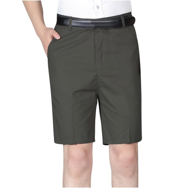 Diufon Men's Athletic Shorts Drawstring Waisted Outdoor Sport Shorts Spring Summer Hiking Shorts with Pockets
