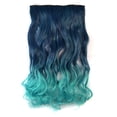 thumbnail image 1 of Dadatutu Clip-In Hair Wig for Women - Gradient Color Long Curly Hair Extension, High-Temperature Fiber, Double Weft, Easy to Install & Style, 1 of 1