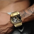 thumbnail image 4 of Watch Steel Belt Full Hollow Men‘s Watch Automatic Mechanical Watch, 4 of 8