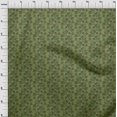 thumbnail image 3 of oneOone Cotton Poplin Fabric Leaves & Floral Block Printed Craft Fabric BTY 42 Inch Wide, 3 of 4