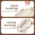 thumbnail image 4 of Portable Stainless Steel Lunch Box,Insulation Box,Student Lunch Box,Outdoor Lunch Box, 4 of 9