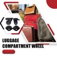 thumbnail image 2 of Xingzhi 2 Pcs Bagage de Voyage Valise Roue Universelle Roues de Chariot Flexibles Rotatif Entretien Réparation Accessoire Type 4, 2 of 6