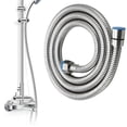 thumbnail image 3 of Boyau de Douche en Acier Inoxydable 1,5 m avec Raccords Standard de 1/2 Po pour Raccord de Pomme de Douche à Valve, 3 of 5