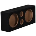thumbnail image 3 of Q Power Boîtier de Caisson de Basses Audio pour Voiture Chuchero pour Tweeters de 10 Pouces MID et 3 Pouces (Lot de 2), 3 of 4