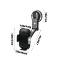 thumbnail image 3 of Qonioi Car Inlaid Rotating Phone Holder, 360 Degree Rotation Suction Cup Car Mount for Navigation, Universal Dashboard Windshield Phone Stand for All Phones, 3 of 6