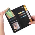 thumbnail image 5 of Case for Samsung Galaxy A42 5G Magnetic Leather Zipper Wallet Cover Card Holder, 5 of 5