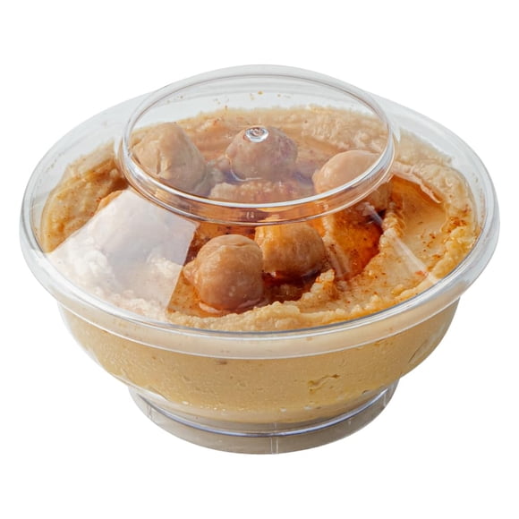 Restaurantware 4 Ounce Deli Cups 100 Round Plastic Fruit Cups - With Lids Disposable Clear Plastic Appetizer Cups Serve Snacks or Desserts For Weddings Birthday Parties Or Catered Events