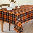 thumbnail image 2 of Halloween Tablecloth, Halloween Table Cloth Waterproof, Halloween Kitchen Table Decor for Dining Holiday Party 60x120 Inch Rectangle, 2 of 5