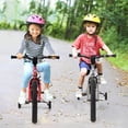 thumbnail image 4 of Costway 18-Inch Kid's Bike for 4-8 Years Old with Adjustable Saddle & Anti-slip Handlebar Red, 4 of 10