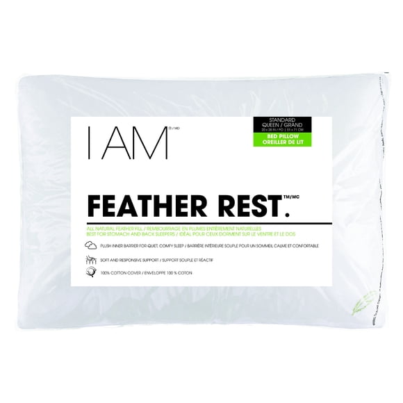 I AM™ Feather Rest Oreiller - Grand