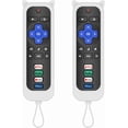 thumbnail image 1 of XiHAMA 2-Pack Replacement Compatible with Roku TV Remote Compatible for TCL Roku/Onn Roku/Hisense Roku/Philips Roku/Sharp Roku/Westinghouse Roku/Insignia Roku TV [Remote Control for Roku TV Only], 1 of 7