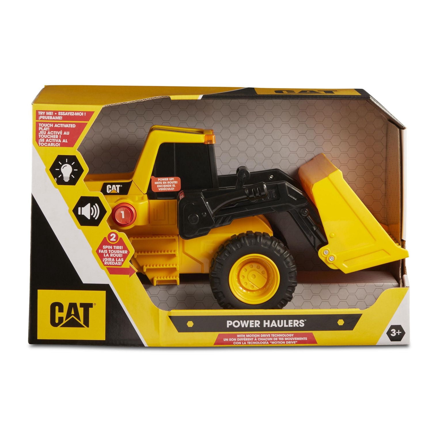 Chargeuse sur pneus véhicules à remorque Power Haulers CAT