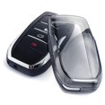 thumbnail image 2 of Bgsha Black Transparent Key Fob Case Cover For Toyota For Sienna For Venza For Hilux, 2 of 9