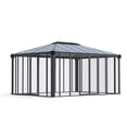 thumbnail image 1 of Canopia by Palram Ledro Pavillon Fermé 12 Pi x 16 Pi - Gris, 1 of 7