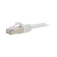 thumbnail image 1 of C2G Câble Patch Réseau Ethernet Sans Accroc Cat6 1 Pieds - Blanc - Câble Patch - RJ-45 (m) à RJ-45 (m) - 1 Pieds - Paire Torsadée Blindée (SSTP) - Chat 6 - Moulé, Sans Accroc, Échappé - Blanc, 1 of 3
