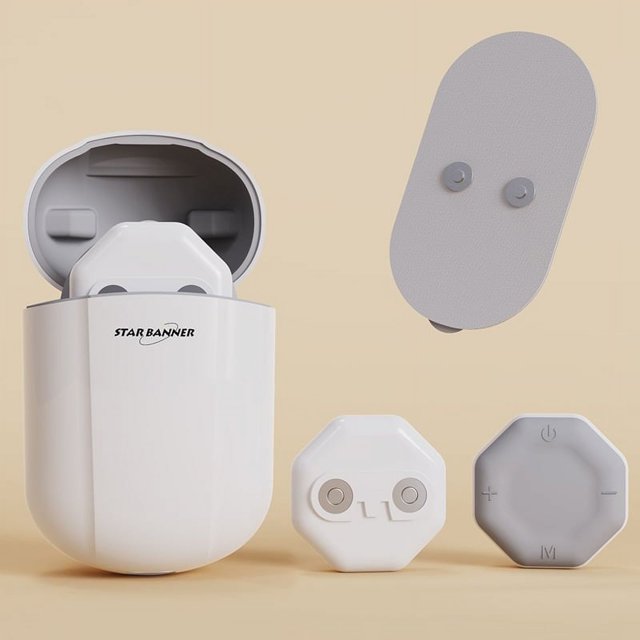 Sentmoon Aubaines du Jour Liquidation Prime Coussinet de Massage Intelligent, Patch de Massage de Poche Portable, Instrument de Massage de Relaxation Mini à Basse Fréquence pour les Jambes et le Dos Patch de Massage pour la Colonne Cervicale Aubaines du Jour Clea