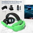 thumbnail image 2 of Comfort Head Strap for Meta Quest 3, Lightweight Replacement Strap VR Accessories, Reduce Face Pressure Comfortable Convenient Flip Design VR Headset for Quest 3, 2 of 7