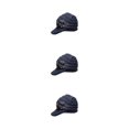 thumbnail image 3 of Wweixi Warm Up In Style With Fashionable Wool Cap For Cold Weather Knitted Hats Knitted Caps Funny Hat Wool Hat Ear Protectors dark grey 3Set, 3 of 6