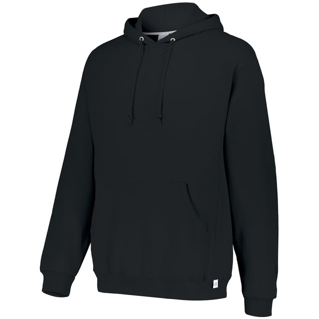 Russell Athletic Dri Power Hooded Sweatshirt, S, Black