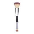 thumbnail image 1 of 2 In 1 Double Sided Cosmetic Brush Soft Easy Makeup Beauty Makeup Tools Foundation Brush, 1 of 6