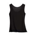 thumbnail image 3 of Pyjama pour Femmes, Mode Femmes Dames Débardeur Uni à Encolure en U Hauts de Pyjama 3 Pcs Hauts de Bas, Cadeaux pour Femmes, G, 3 of 3