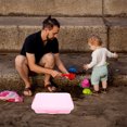 thumbnail image 4 of SEWACC small sand box Handheld Sandbox ABS Carrying For Beach And Park 1Pcs, 4 of 8