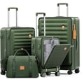 thumbnail image 1 of Joyway - 4 Ensembles de Bagages Valise Rigide en PC à Roulettes Pivotantes - (Valise Extensible 20 Pouces24 Pouces) Valise Enregistrée 28 Po, 1 of 8