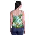 thumbnail image 3 of Moomaya Printed Womens Spaghetti Strap Crop Top Cami Summer Tops, 3 of 5