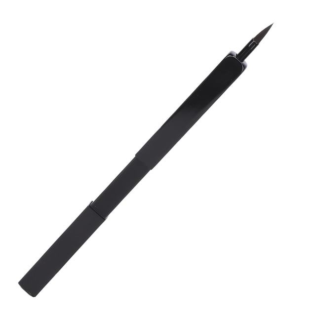 Brosse à Lèvres Rétractable Portable avec Pointe Conique pour Application Lisse de Rouge à Lèvres, Légère et Anti-Poussière