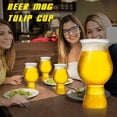 thumbnail image 2 of HAOMONZEN Host Beer Glass, Freezer Gel Chiller Double Wall Plastic Frozen Pint Glass Motivational for Hot Drinks/Cold Cups Motivational Perfect for Home Condos Rvs Campers Sale, 2 of 5