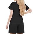 thumbnail image 3 of Zecgelong T-Shirt à Col Rond Imprimé à Manches Courtes pour Enfants pour Garçons et Filles Ensembles de Sport pour Filles, 3 of 4