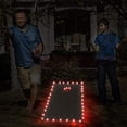 thumbnail image 2 of DEBGFS Set of 1 Cornhole Lights  16 Colors Changing Cornhole Board Hole and Edge Lights with Remote Controlled  Cornhole Set for Family Backyard Bean Toss Cornhole Game,none,none, 2 of 5