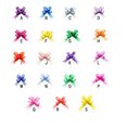thumbnail image 4 of 200 Pieces Christmas Gift Packing Pull Bow Ribbons Present Wrapping Decoration Decor Party Supplies Easy to Assemble Fashionable Type 1, 4 of 7