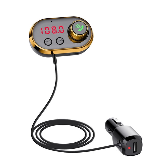 TopLLC Car Kit FM Bluetooth USB Charger MP3 Player With Braket And Aroma on Clearance
