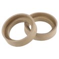 thumbnail image 4 of Unique Bargains 4 Pcs Universal 1.5 Inch Speaker Subwoofer Mounting Spacer Rings Solid Wood Beige, 4 of 6