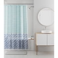 thumbnail image 1 of Mainstays Decorative Waterproof Recycled PEVA Shower Curtain, 1 of 7