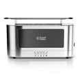 thumbnail image 1 of Russell Hobbs 2-Slice Glass Accent Long Toaster, in Chrome, 1 of 8