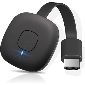 B-Qtech sans fil HDMI Afficher Dongle, 5G 4K Receveur de streaming pour téléphone/tablet/laptop à TV, Supporte Airplay Miracast DLNA, prêt à brancher