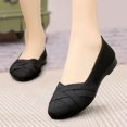 thumbnail image 4 of Dakaela Chaussures Plates pour Femmes Bout Rond Habillées Mary Jane Ballerines à Enfiler Marche Travail Mocassins Bleu 6, 4 of 6