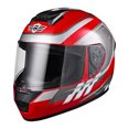 thumbnail image 1 of AHR Casque Intégral de Moto RUN-F3 Homologué à Pois, Léger, pour Vélo de Rue, Tourisme, Course S, 1 of 10