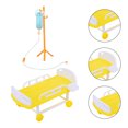 thumbnail image 3 of 1 Ensemble Lit Médical de Simulation et Jouet Bouteille d'Infusion Maison de Jeu, 3 of 8