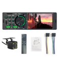 thumbnail image 1 of Car Radio Audio 1 din 4.1" Touch Screen Bluetooth Stereo Mp3/Mp5 Player FM Receiver With Colorful Lights Remote Control ,Easy to Install, 1 of 6
