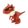 thumbnail image 1 of Biting Finger Dinosaur Toy Animal Hand Puppet for Easter Basket Stuffers Brown Torosaurus, 1 of 8